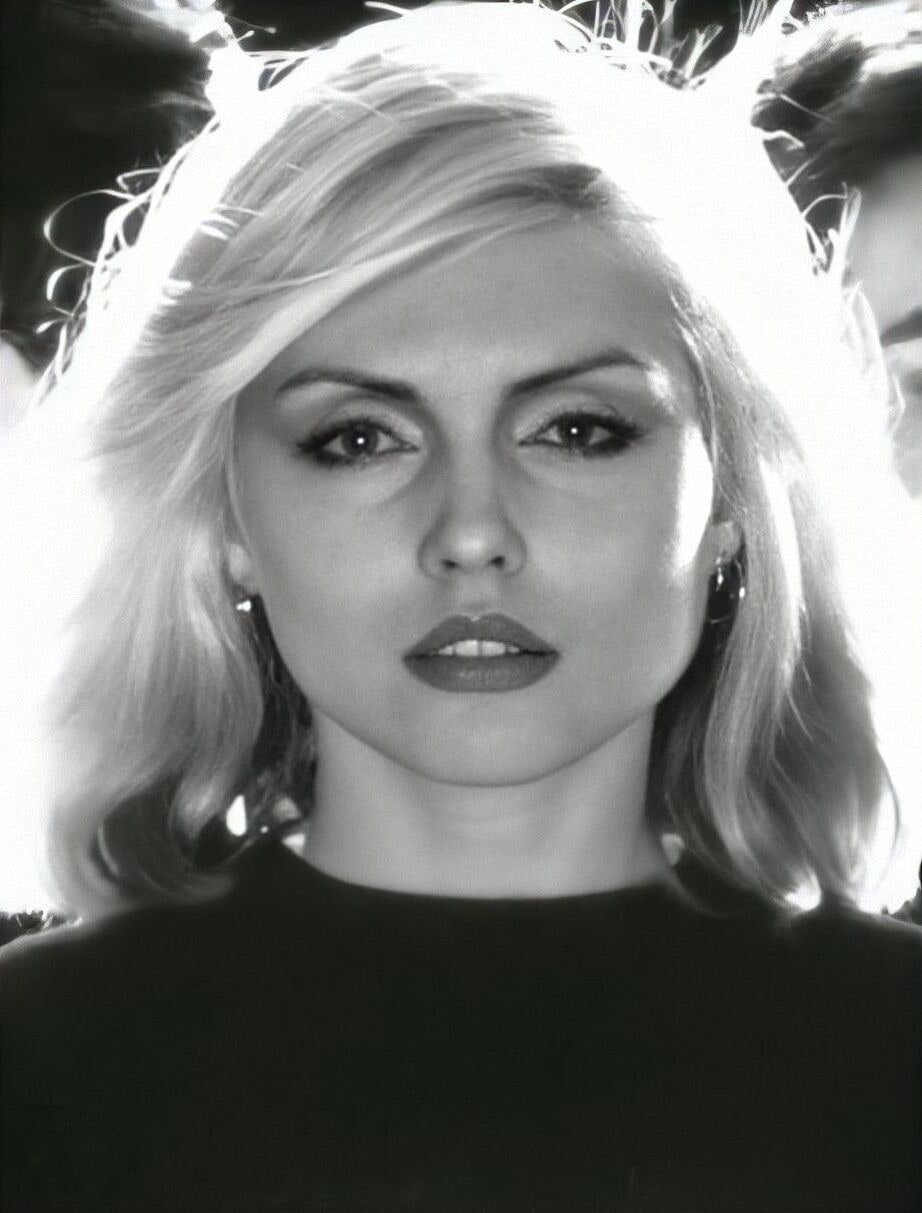 Debbie Harry in a Blondie-era photograph from 1977.