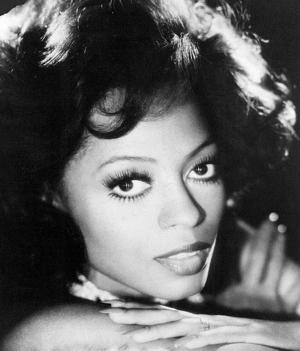 Diana Ross in a 1976 publicity portrait.