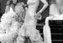 Farrah Fawcett and Cher in an archival television photograph from 1976.