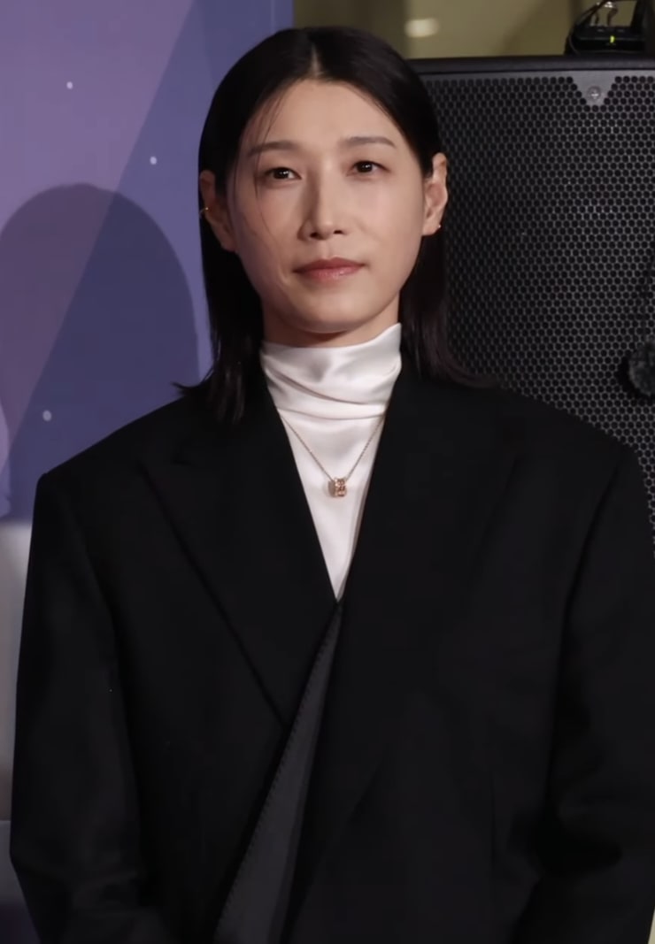 Kim Yeon-koung at a public appearance in December 2025.