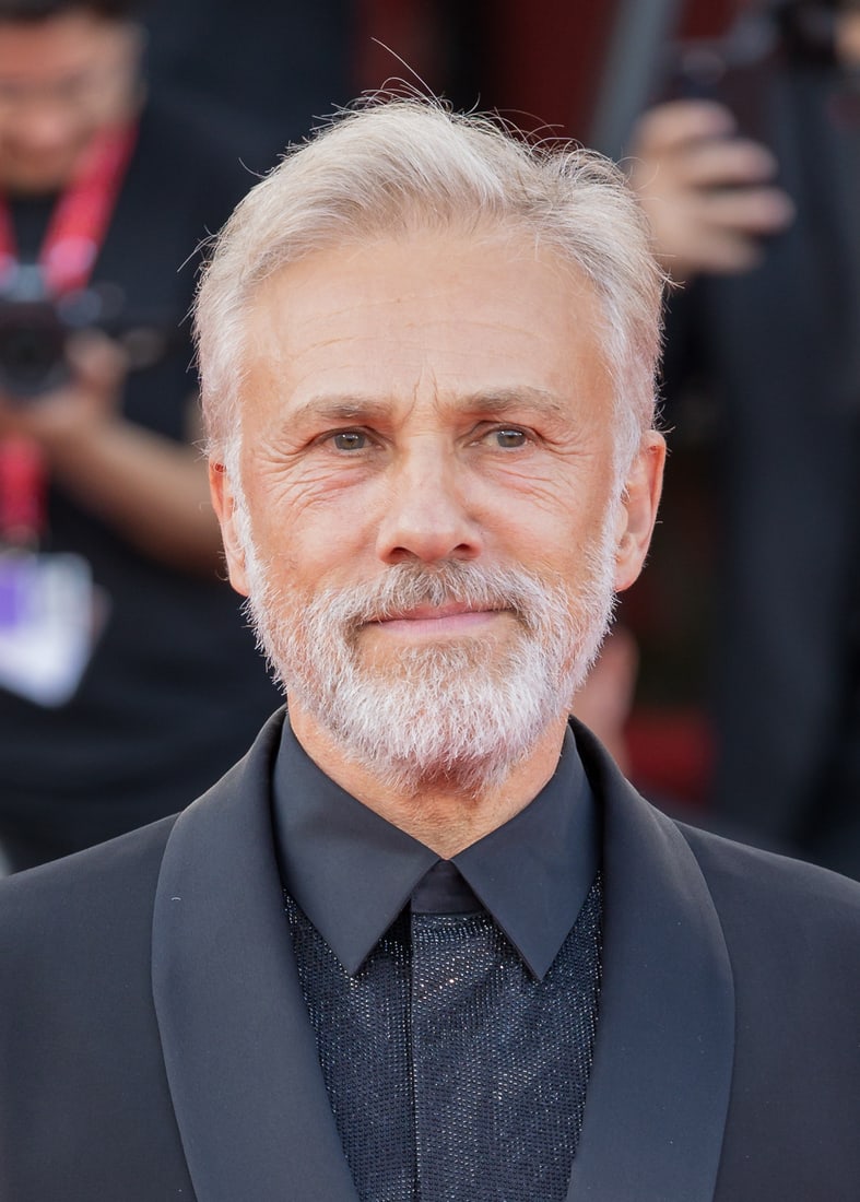 Portrait of Christoph Waltz.