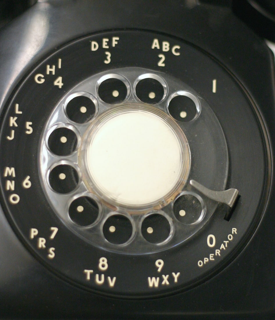 Rotary dial.