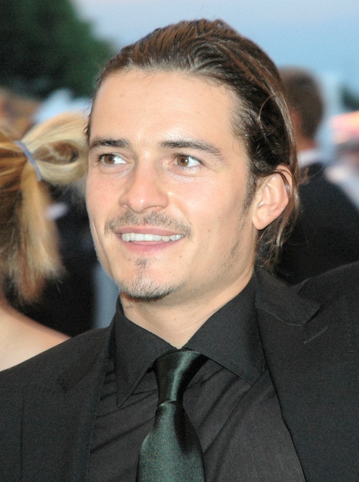 Orlando Bloom at an early-career Venice film-festival appearance.