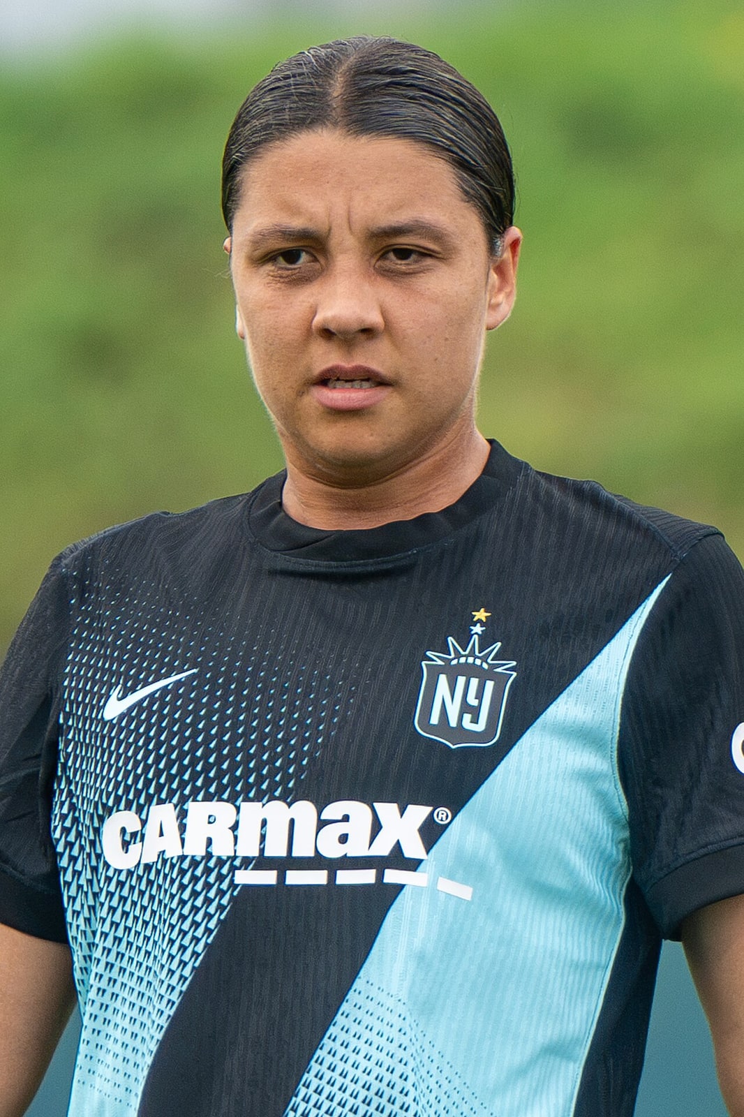 Sam Kerr at a club appearance in July 2026.