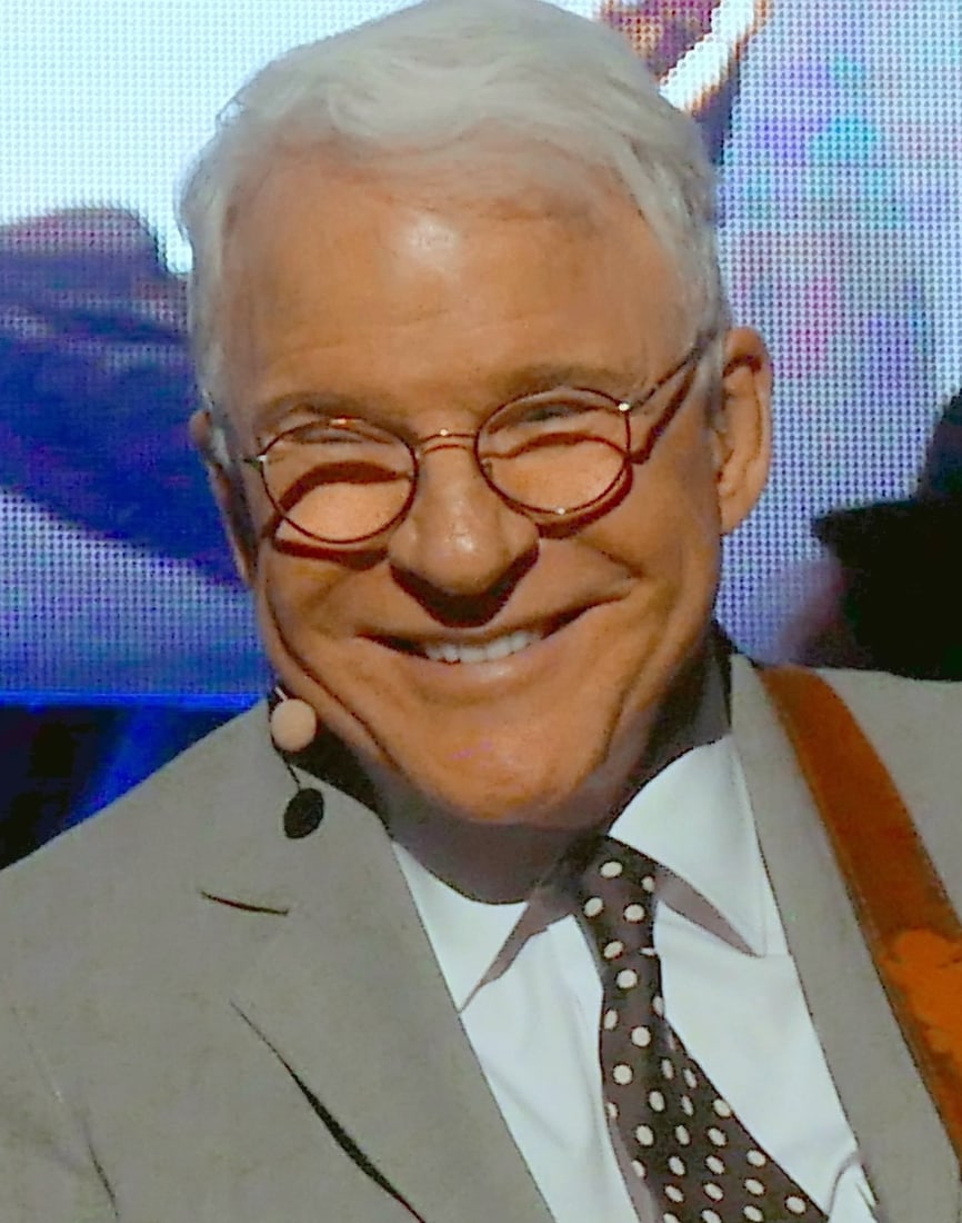 Portrait of Steve Martin.
