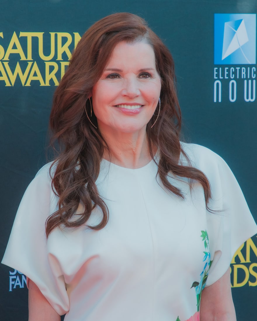 Portrait of Geena Davis.