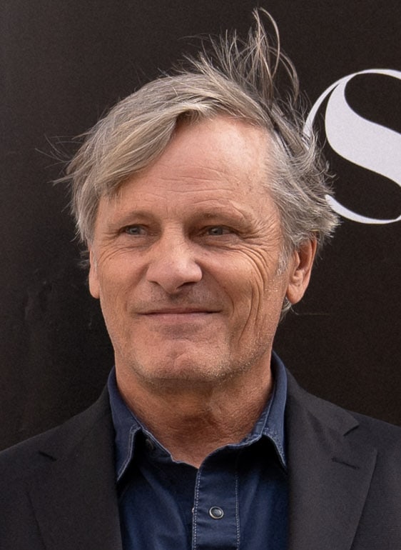 Portrait of Viggo Mortensen.