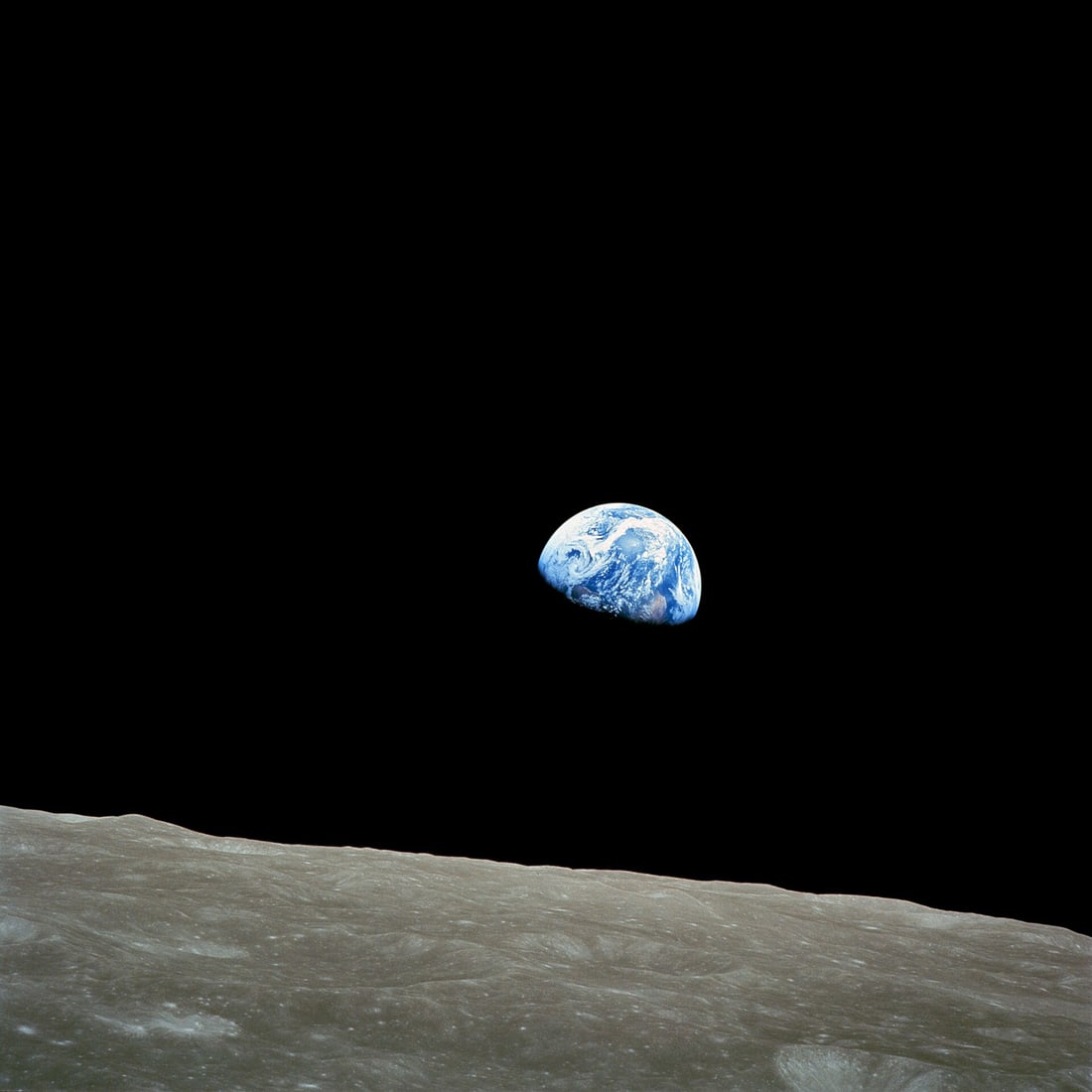 Earthrise.