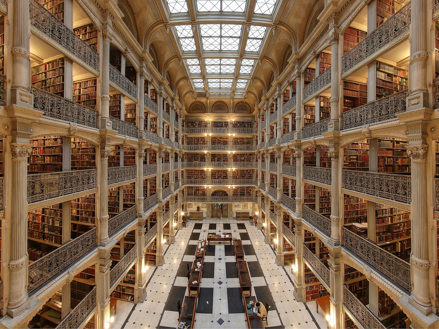George Peabody Library.