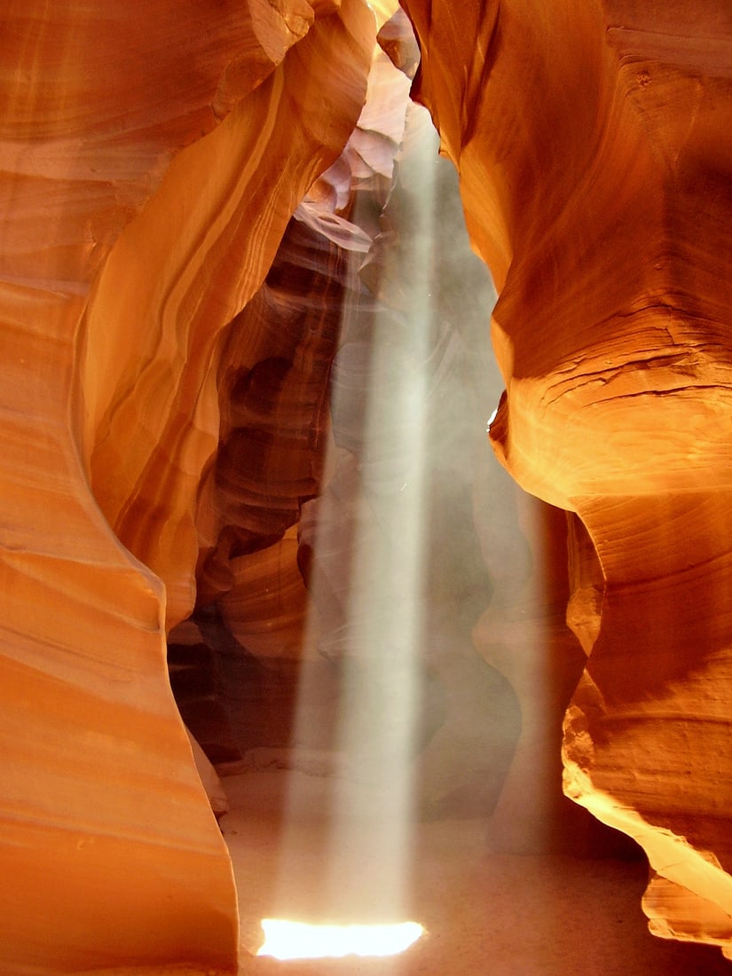 Antelope Canyon.